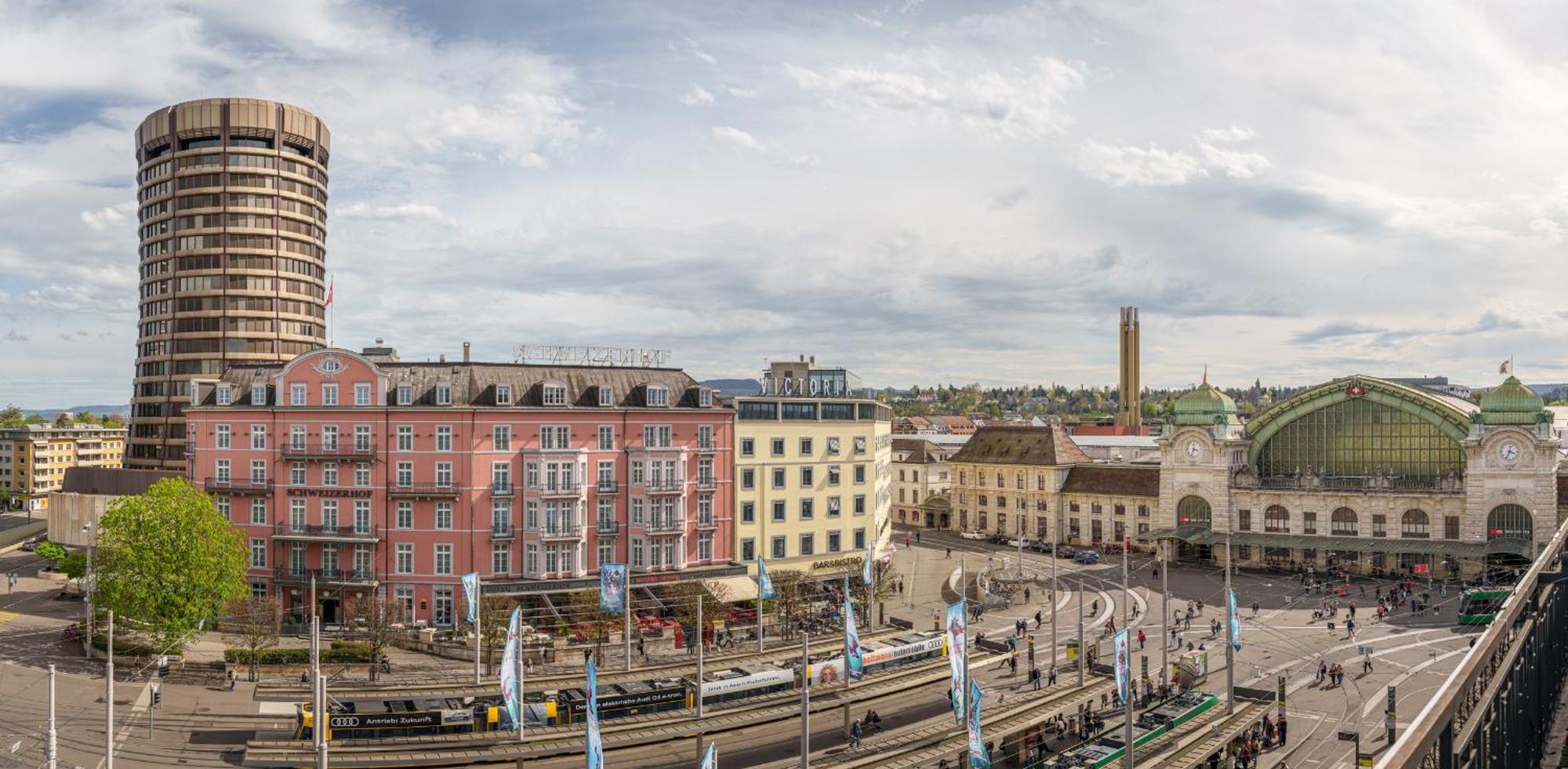 Hotel Schweizerhof Basel Eksteriør bilde