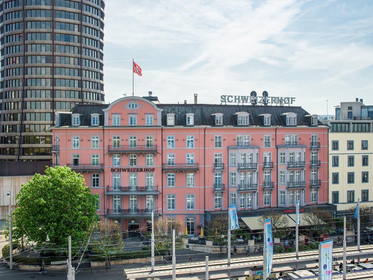 Hotel Schweizerhof Basel Eksteriør bilde